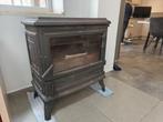 Poêle charbon bois Godin 10kw, Huis en Inrichting, Kachels, Ophalen, Gebruikt, Houtkachel, Vrijstaand