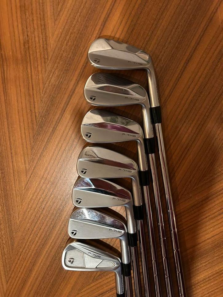 Taylormade P7MB 2023 ijzerset 4 t/m P, Sport en Fitness, Golf, Zo goed als nieuw, Set, Ophalen of Verzenden