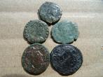 Bodemvondst collectie Romeinse munten 700v-400n Christus, Setje, Ophalen of Verzenden, Overige landen