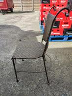 Vintage metalen stoelen 5 stuks, Ophalen, Gebruikt, Overige kleuren, Vintage