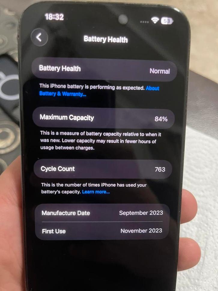 iPhone 15 Pro Max – Bon état, Face ID OK batterie 84%, 256gb, Télécoms, Téléphonie mobile | Apple iPhone, Comme neuf, iPhone 15