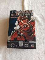 Manga L'attaque des titans coffret tome 1 à 4 TBE, Ophalen of Verzenden, Zo goed als nieuw