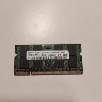 Samsung 2GB Laptop RAM-geheugen  beschikbaar voor biedingen