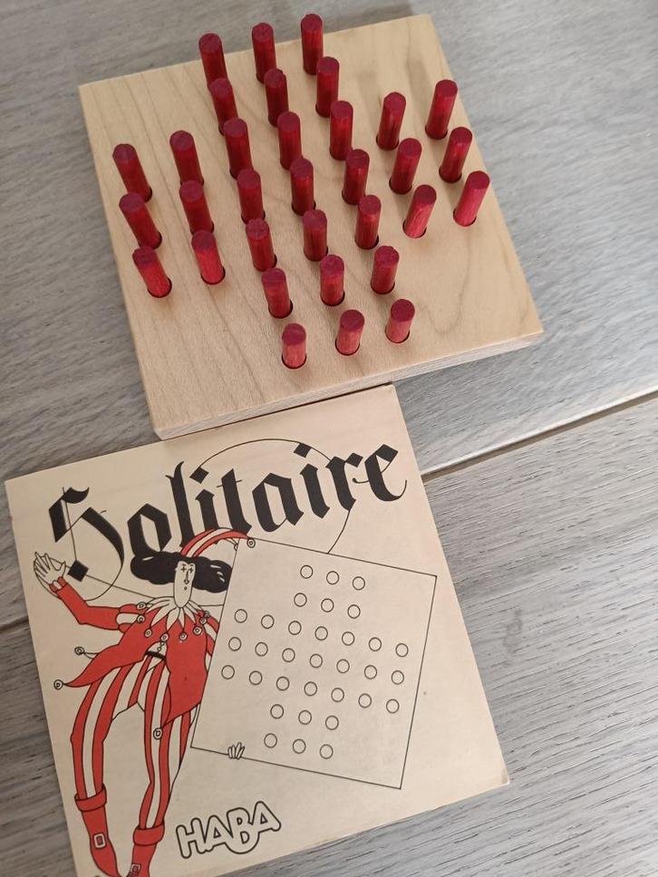 solitaire (HABA), Hobby en Vrije tijd, Denksport en Puzzels, Zo goed als nieuw, Overige typen, Ophalen of Verzenden