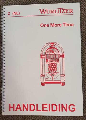 Wurlitzer 1015 OMT Jukebox - Handleiding NEDERLANDS beschikbaar voor biedingen