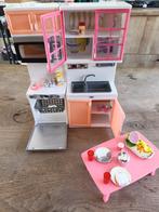 Barbie keuken met spulletjes, Ophalen, Gebruikt, Barbie