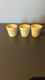 Theelichtjes houder 3 stuks, Huis en Inrichting, Woonaccessoires | Kandelaars en Kaarsen, Ophalen, Zo goed als nieuw