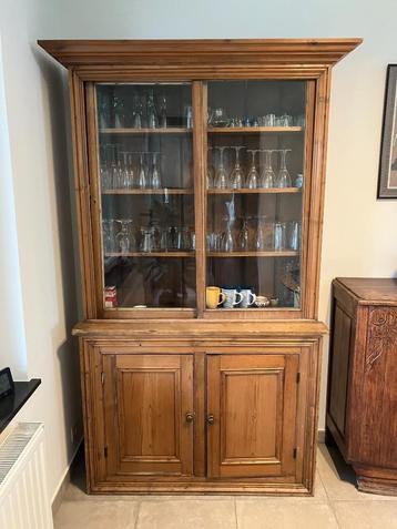 commode vitrine, Avec porte(s), 25 à 50 cm, Autres essences de bois, 100 à 150 cm