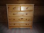 Commode en bois de pin, 5 tiroirs ou plus, Enlèvement, Utilisé, Autres essences de bois