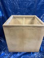 Clayfibre plantenbak 75x75x75, Tuin, Steen, Vierkant, Nieuw