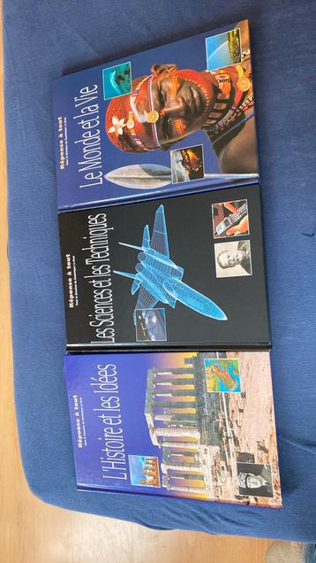 3 livres ( réponse à tout ) beschikbaar voor biedingen