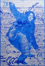 WILFRIED PAS / DE ZWARTE PANTER / KLEURZEEFDRUK / 63x44cm, Antiek en Kunst, Ophalen of Verzenden