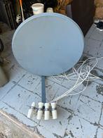 Antennes parabolique à 4 têtes, Audio, Tv en Foto, Ophalen, Gebruikt, (Schotel)antenne