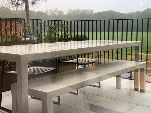 betonlook bank NET ECHT IN NIEUWSTAAT  NIEUWPRIJS €1.700, Jardin & Terrasse, Bancs de jardin, Comme neuf, Autres matériaux, Enlèvement ou Envoi