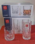 6 verres à eau-whisky+6 verres à boissons gazeuses Cristal, Enlèvement, Neuf, Autres types