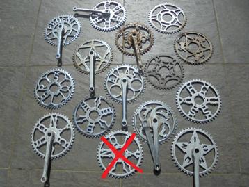 verschillende oude fiets tandwielen te ruil oldtimer antiek