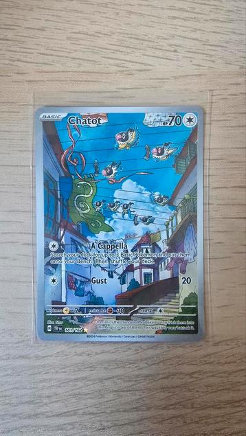 Pokemon Temporal Forces #181 Chatot beschikbaar voor biedingen