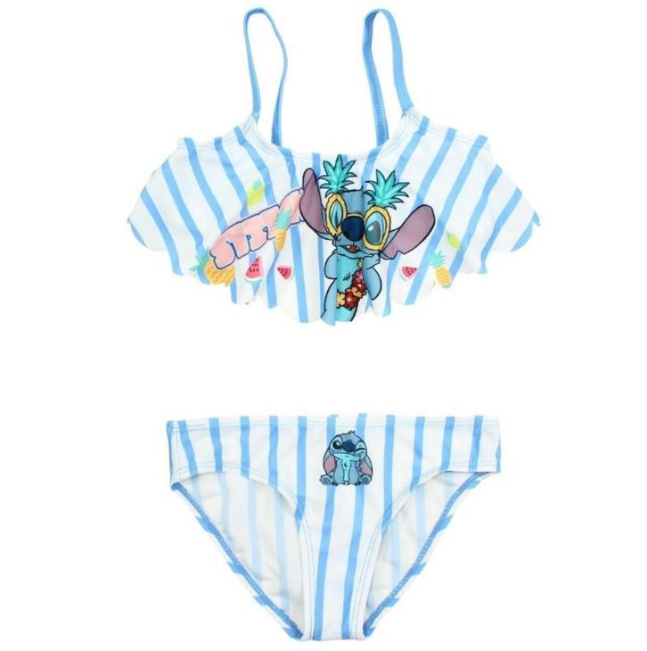 Stitch Bikini Disney - Maat 98/104 - 110/116, Kinderen en Baby's, Kinderkleding | Kinder-zwemkleding, Nieuw, Bikiniset, Maat 98
