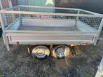Aanhangwagen 750 kg kipper met loofrekken, Ophalen