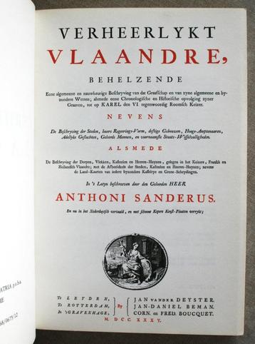 Heemkunde Frans-Vlaanderen: Verheerlykt Vlaandre.  beschikbaar voor biedingen