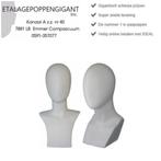 Presentatie Hoofden Egg M/V Div. Kleuren Etalagepoppengigant, Kleding | Dames, ETALAGEPOPPENGIGANT.NL, Ophalen of Verzenden, Nieuw