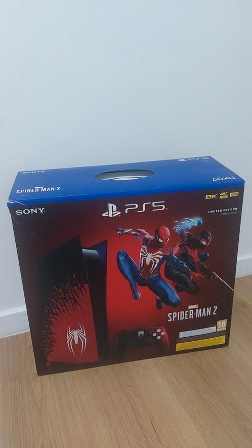 Ps5 Spiderman Limited edition, Games en Spelcomputers, Spelcomputers | Sony PlayStation 5, Zo goed als nieuw, Playstation 5, Ophalen