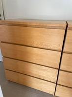 5 commodes malm ikea bois, Ophalen, Zo goed als nieuw