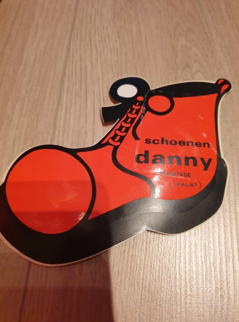 Sticker Schoenen Danny Hofstade - Aalst, Ophalen of Verzenden