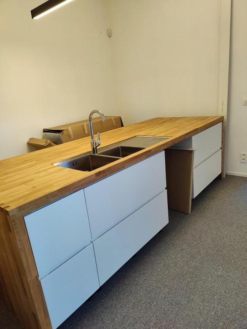 keukeneiland, Huis en Inrichting, Keuken | Keukenelementen, Nieuw, Minder dan 100 cm, 200 cm of meer, 75 cm of meer, Wit, Ophalen