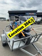 LOCATION REMORQUE MOTO, Autos : Divers, Remorques, Enlèvement
