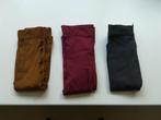 Broekkousen - camel - bordeaux - grijs, Ophalen, Maat 36/38 (S), Zo goed als nieuw, Grijs
