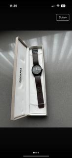 Rodania heren horloge bruin bandje, Montre-bracelet, Autres marques, Enlèvement ou Envoi, Cuir