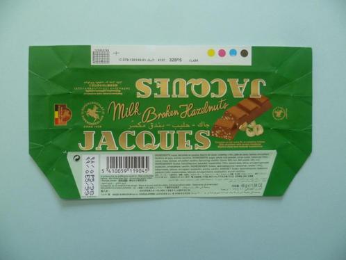 Chocolade Jacques chocolat emballage omslagen wikkels 1990, Verzamelen, Merken en Reclamevoorwerpen, Gebruikt, Verpakking, Ophalen of Verzenden
