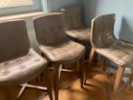 4 gratis barstoelen, 4 tabourets, Enlèvement, Utilisé, Avec repose-pieds