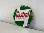 Oud Castrol olie reclamebord, Verzamelen, Ophalen of Verzenden, Gebruikt, Reclamebord