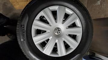 16 Duim velgen met winter banden van VW Tiguan beschikbaar voor biedingen