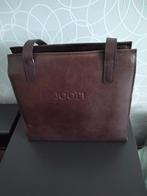 Handtas Joop! Volledig leer bruin, Handtassen en Accessoires, Tassen | Damestassen, Ophalen of Verzenden, Gebruikt, Bruin, Handtas