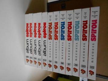 12 albums Spirou tussen 293 en 322 . beschikbaar voor biedingen