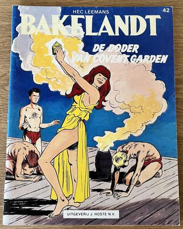 Bakelandt - De doder van Covent Garden -42-1e dr(1989) Strip beschikbaar voor biedingen