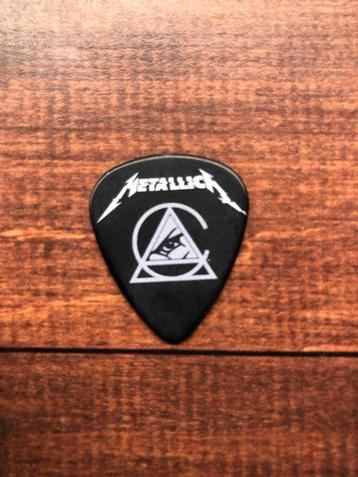 Metallica enter night 2019 Plectrum mediator pick, Enlèvement ou Envoi, Comme neuf