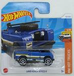 Hotwheels Land Rover Series II (blauw), Verzenden, Nieuw, Auto