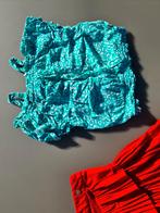 groen topje, Indian, 128, Kinderen en Baby's, Kinderkleding | Maat 128, Ophalen of Verzenden, Zo goed als nieuw