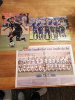 Affiches des journaux rsca Anderlecht, Collections, Utilisé, Enlèvement ou Envoi