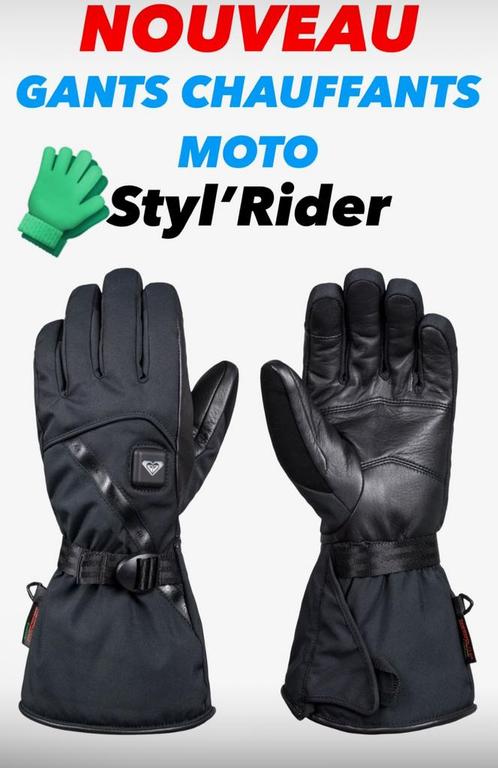GANTS  CHAUFFANTS MOTO ️ Scooter  Neuf avec batteri, Motoren, Kleding | Motorkleding, Handschoenen, Ophalen
