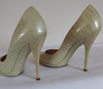 353C* Casadei - prachtige beige pumps met hoge hak (37), Pumps, Verzenden, Beige, Gedragen