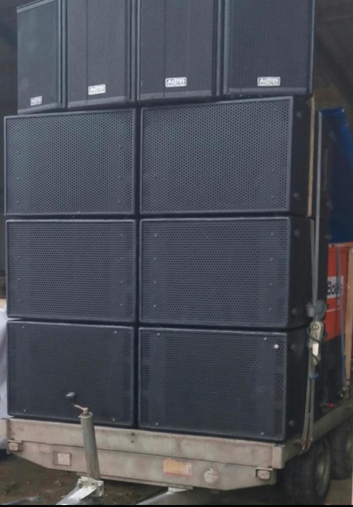 Dubbel 18 inch subs  18sound 18 Sound, Audio, Tv en Foto, Luidsprekerboxen, Gebruikt, Subwoofer, 120 watt of meer, Overige merken