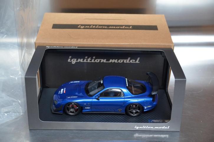 1/18 Mazda Rx7 Feed Ignition, Hobby en Vrije tijd, Modelauto's | 1:18, Nieuw, Auto, Overige merken, Ophalen of Verzenden