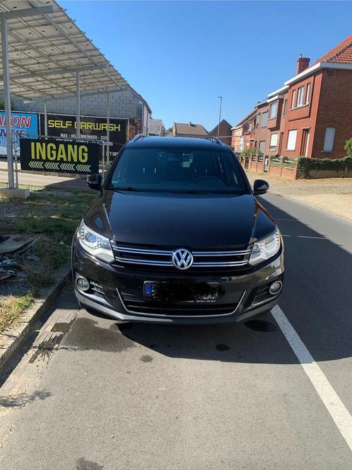 Tiguan 2016 euro6b longe 4x4, Auto's, Volkswagen, Bedrijf, Tiguan, ABS, Diesel, Euro 6, Automaat, Zwart, Bruin, Ophalen