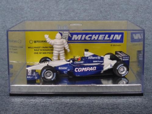 F1 BMW Williams FW23 Schumacher zeldzame MICHELIN uitgave, Hobby & Loisirs créatifs, Voitures miniatures | 1:43, Utilisé, Voiture