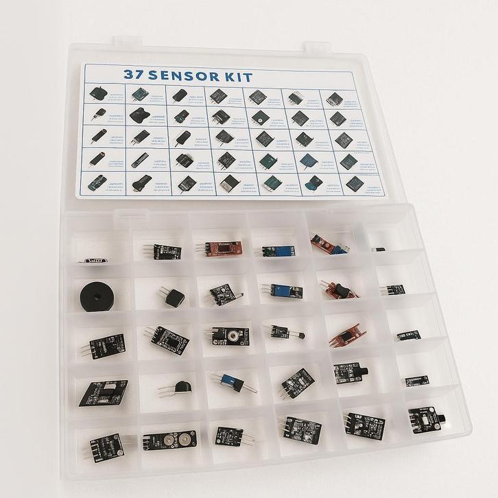 arduino  37 sensoren kit in doos, Hobby en Vrije tijd, Elektronica-componenten, Nieuw, Ophalen of Verzenden